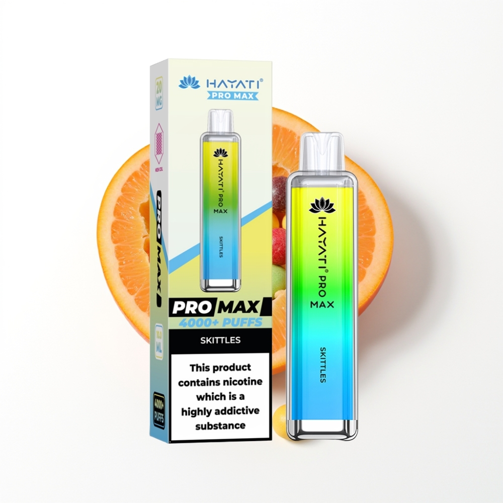 Hayati Pro Max 4000 Puffs Disposable Vape Arlequin Rechargeable LED