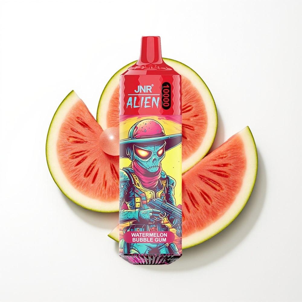 JNR Alien 10000 Puffs Vape Disposable Gomme Ballon Pastèque et 850mAh