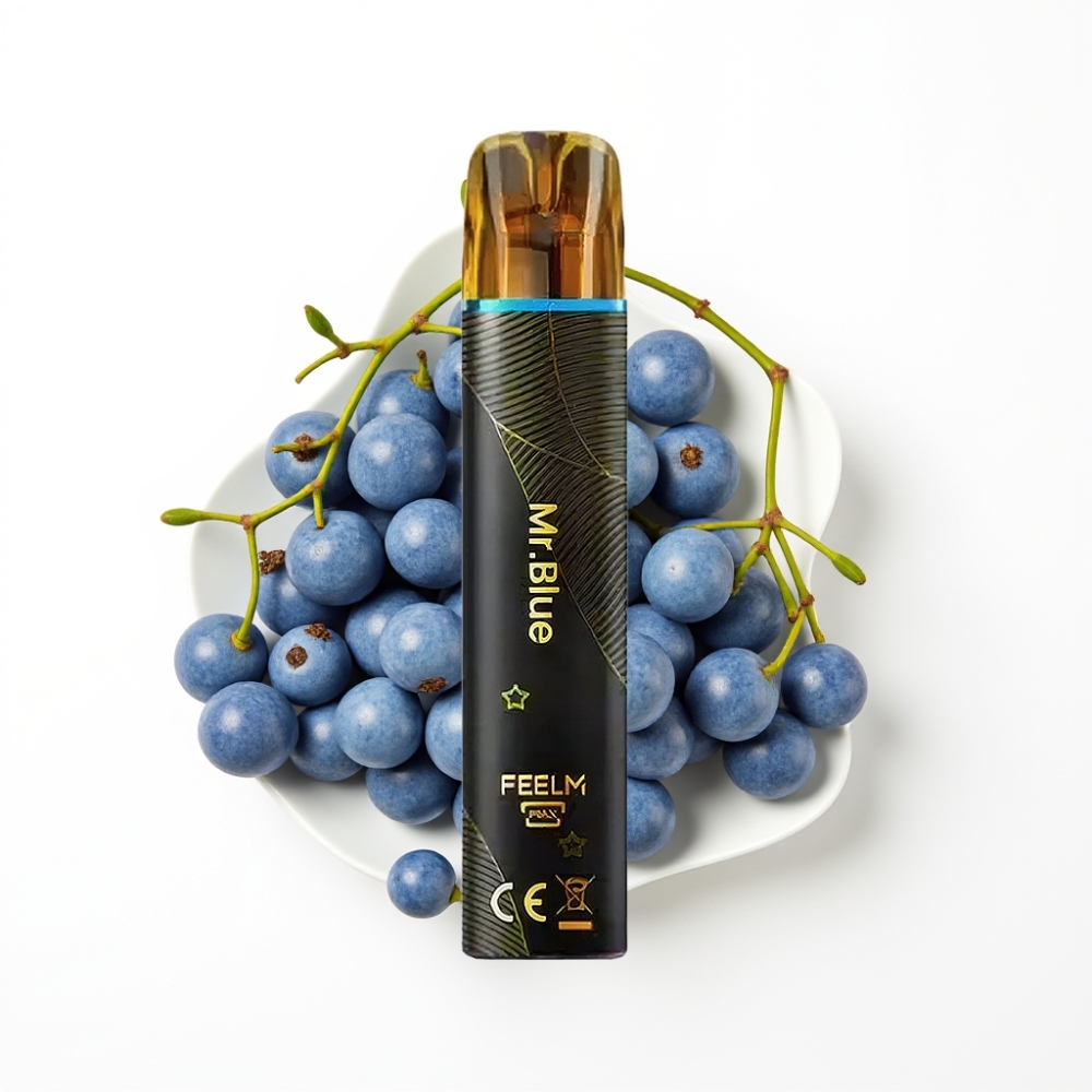 JNR Black&Golden 600+200 Puffs Vape Jetable Monsieur Bleu 800 Puffs 2ml