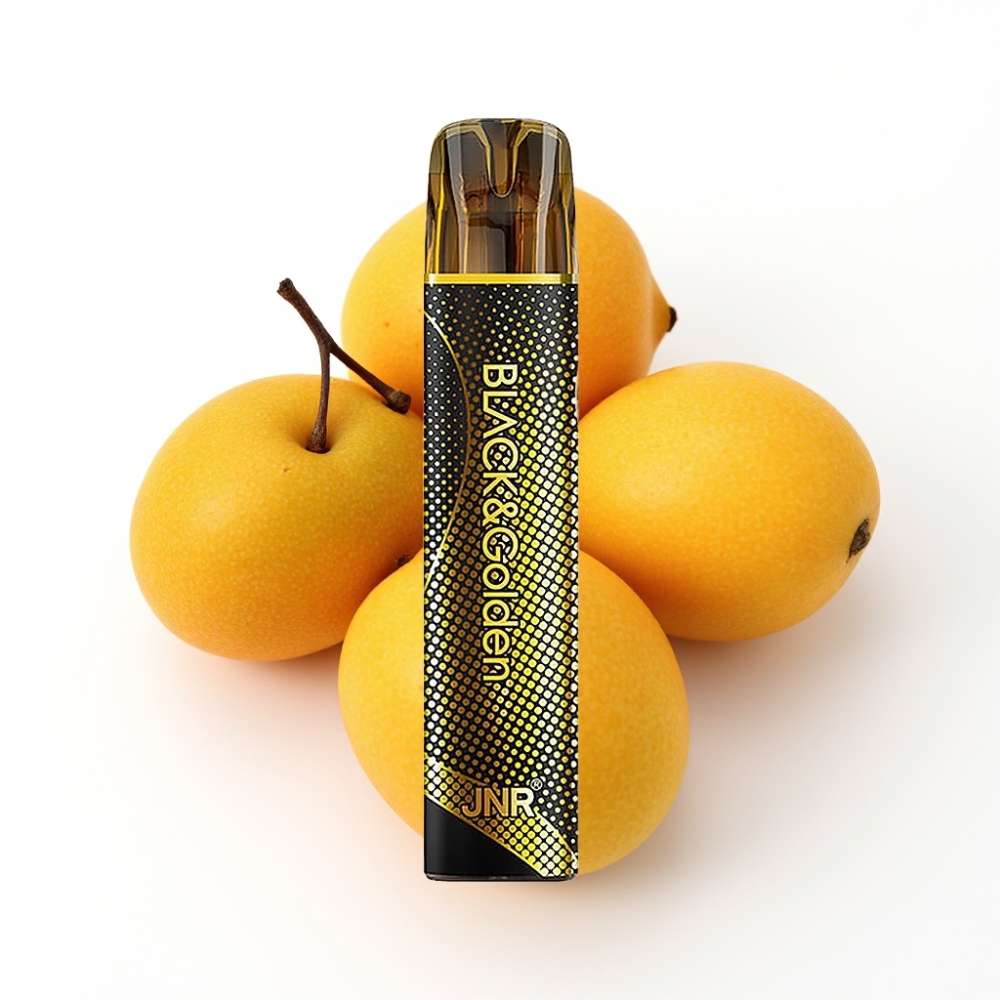 JNR Black&Golden 800 Puffs Triple Mangue Disposable Vape