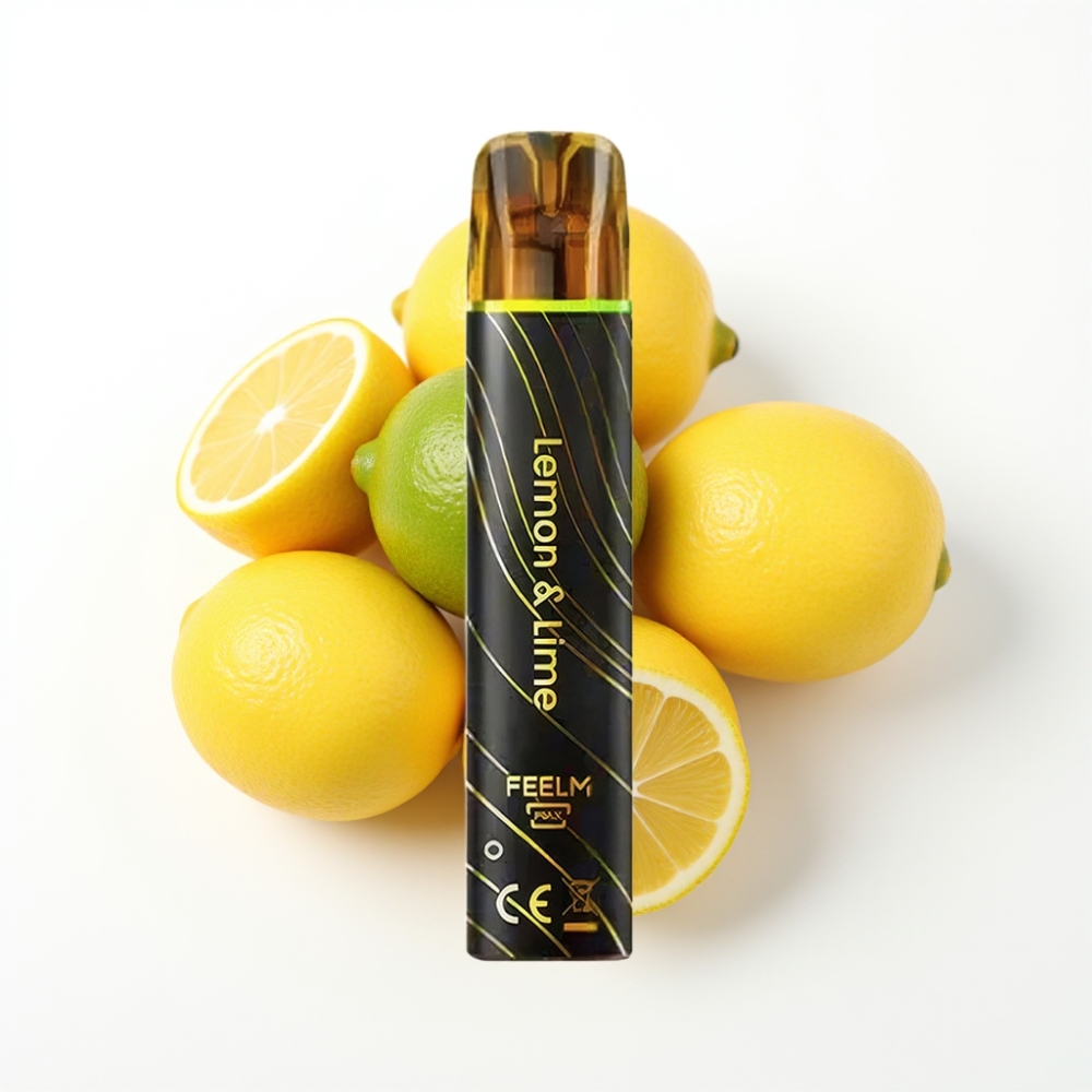 JNR Black&Golden 800 Puffs Vape Disposable Citron & Citron Vert
