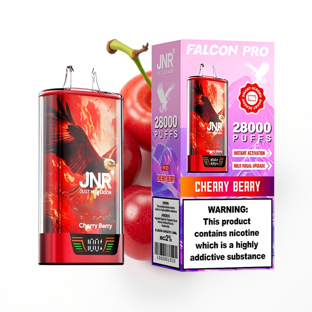 JNR Falcon Pro 28000 Vape Disposable Cerise-Baies 30ml 5% Nicotine