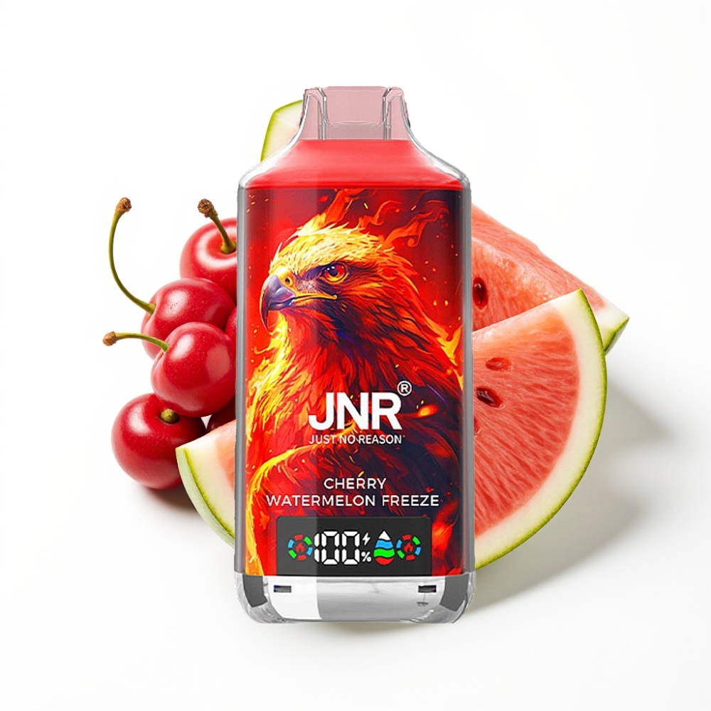 JNR Falcon X 18000 Puffs Vape Disposable Cerise Pastèque Glacée 750mAh Type-C