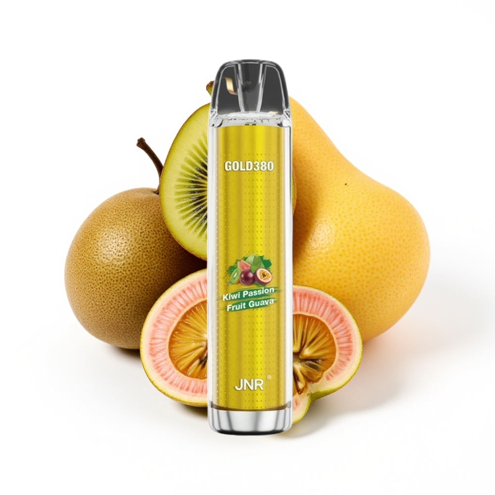 JNR Gold380 6000 Puffs Disposable Vape Kiwi Fruit de la Passion Goyave