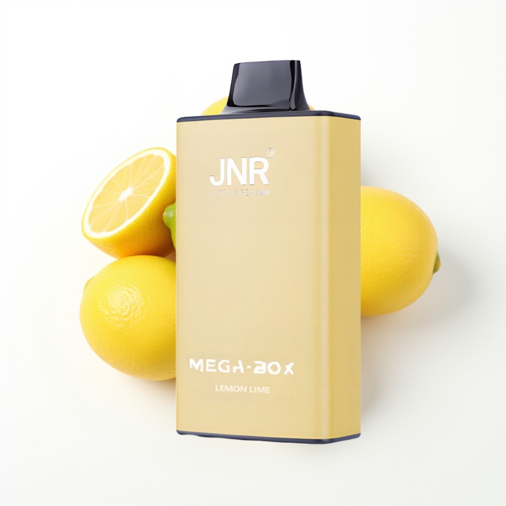 JNR Mega Box 25000 Puffs Disposable Vape Citron & Citron Vert avec Charge Rapide Type-C