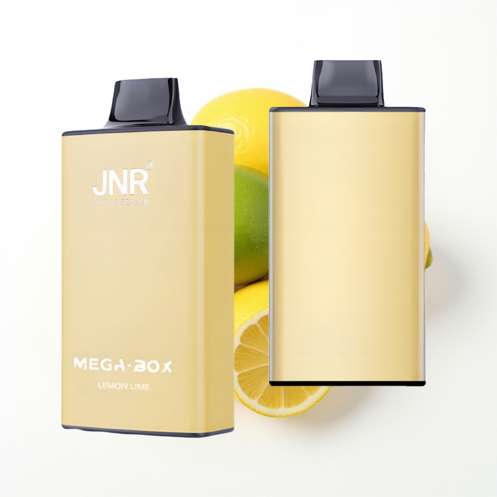 JNR Mega Box 25000 Puffs Disposable Vape Citron & Citron Vert avec Charge Rapide Type-C