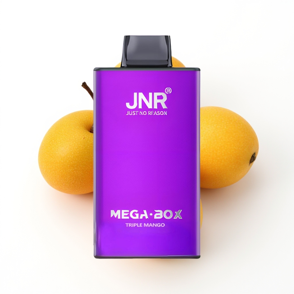 JNR Mega Box 25000 Puffs Disposable Vape Triple Mangue avec 30ml et Charge Rapide Type-C