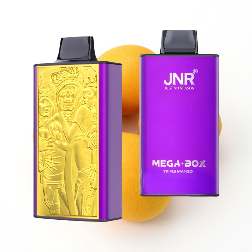JNR Mega Box 25000 Puffs Disposable Vape Triple Mangue avec 30ml et Charge Rapide Type-C