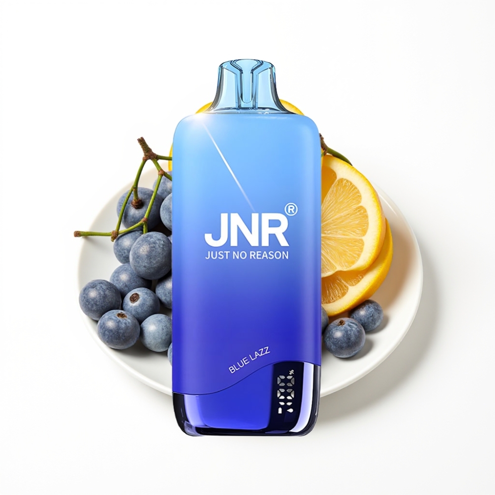 JNR Rainbow 10500 Puffs Disposable Vape Bleu Lazz avec batterie 600mAh et réservoir 18ml