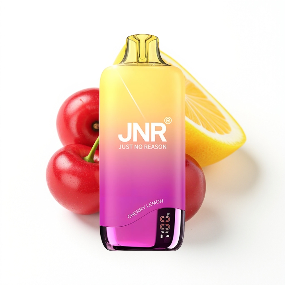 JNR Rainbow 10500 Puffs Disposable Vape Cerise Citron avec Batterie 600mAh et Réservoir 18ml