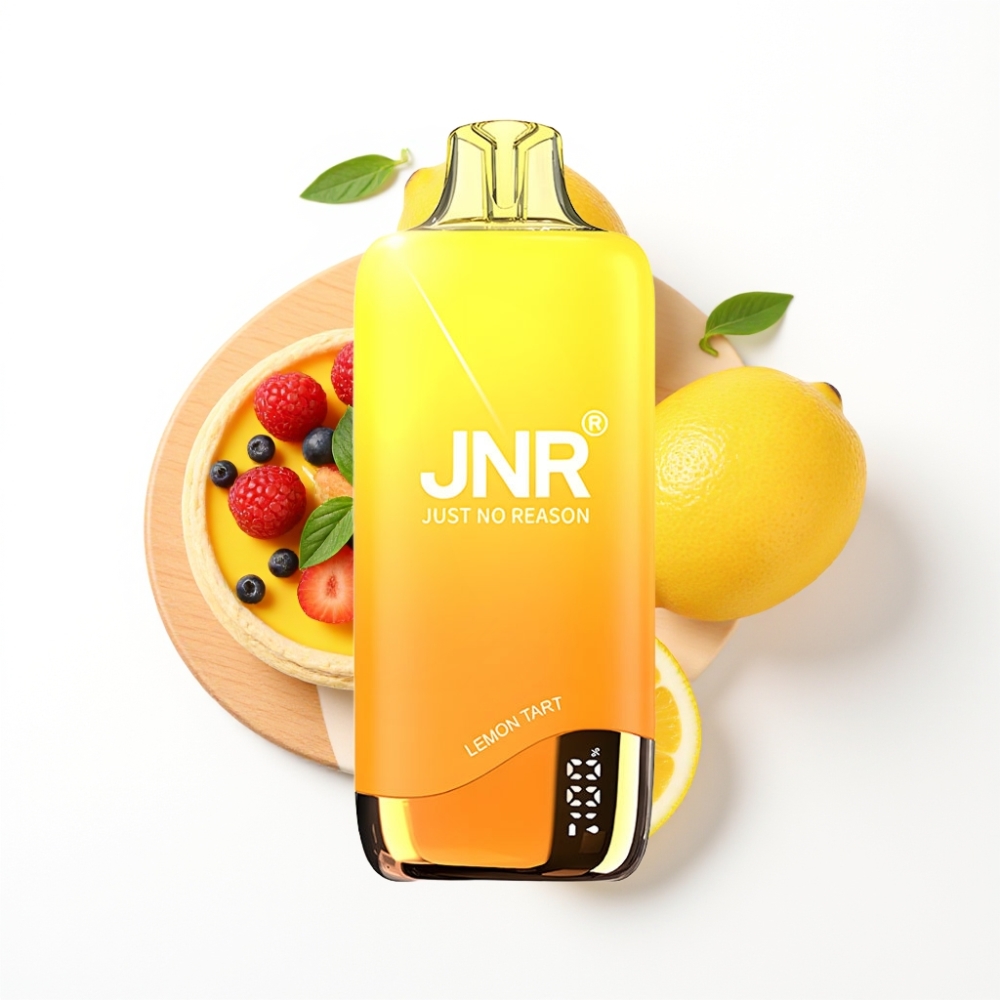 JNR Rainbow 10500 Puffs Disposable Vape Tarte au Citron avec 18ml et 0,8ohm