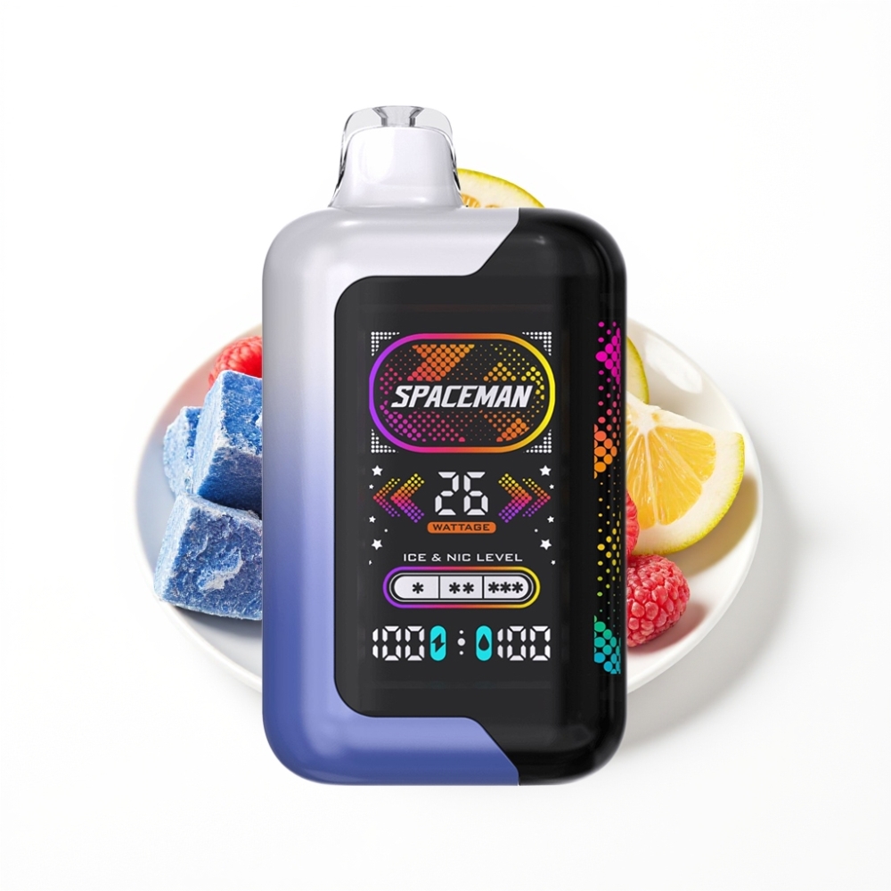 SMOK SPACEMAN SP40000 Disposable Vape Bleu Framboise Glacée