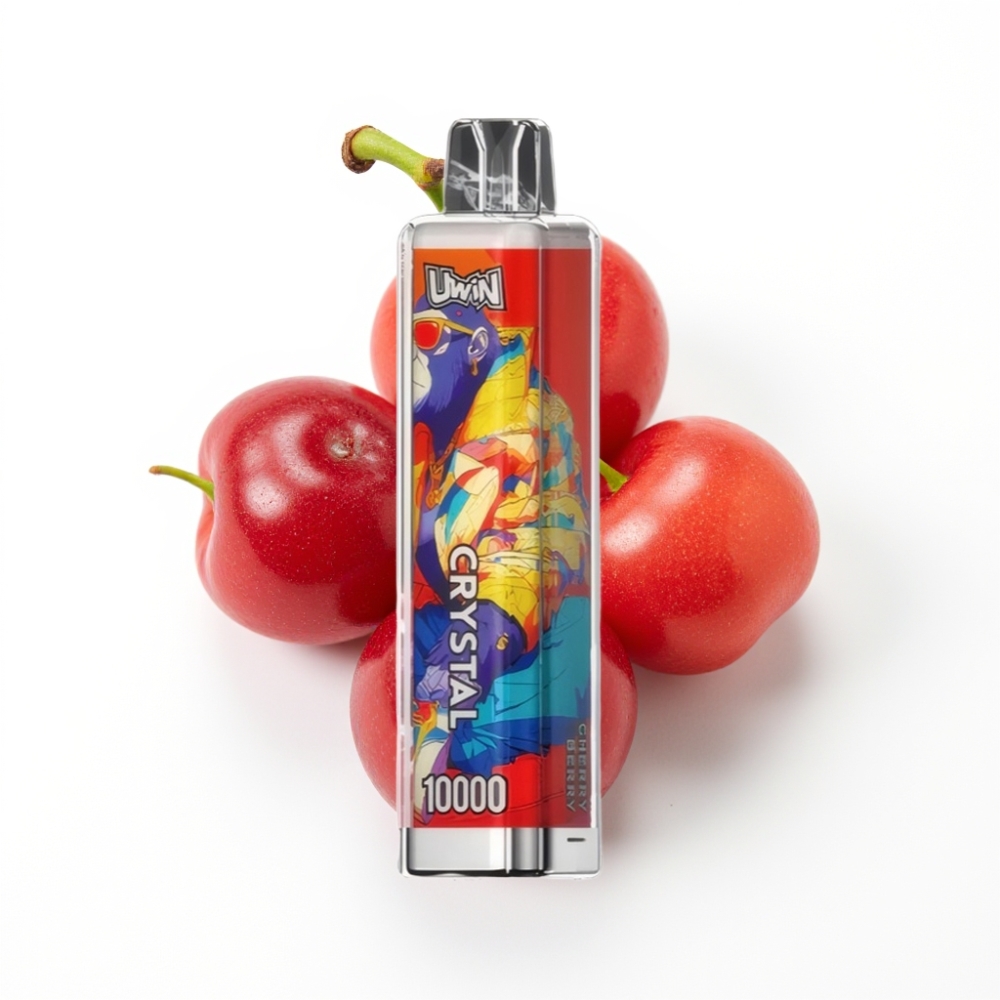 Uwin Crystal 10000 Puffs Vape Disposable Cerise Baies
